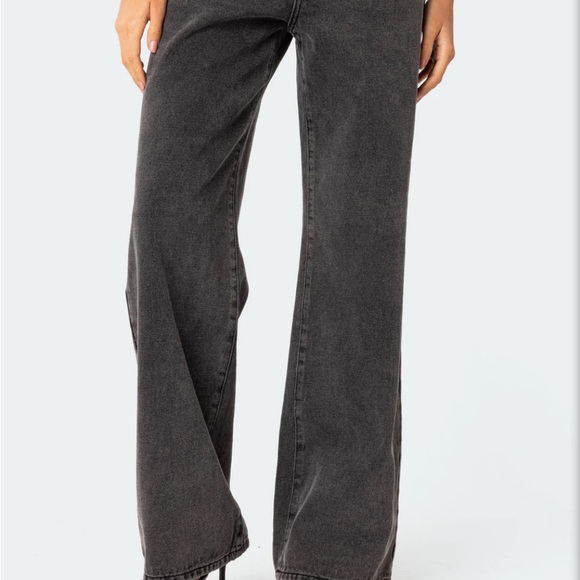 NWT Edikted Raelynn low rise jeans - Picture 9 of 12